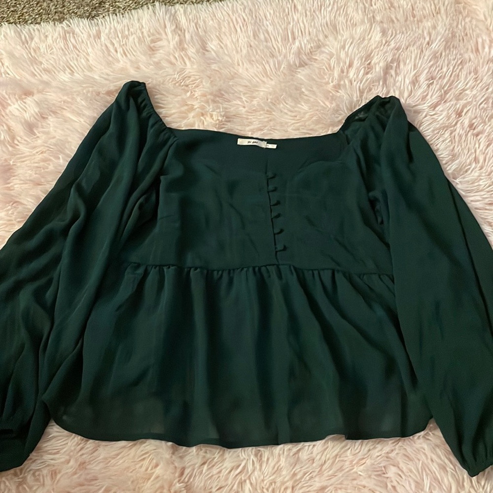 Francesca’s peplum top